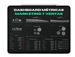 Dashboard de Métricas Marketing y Ventas